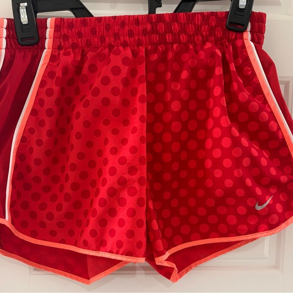 Nike Pants - Women’s Nike Red Dotted Sports Shorts Size S
